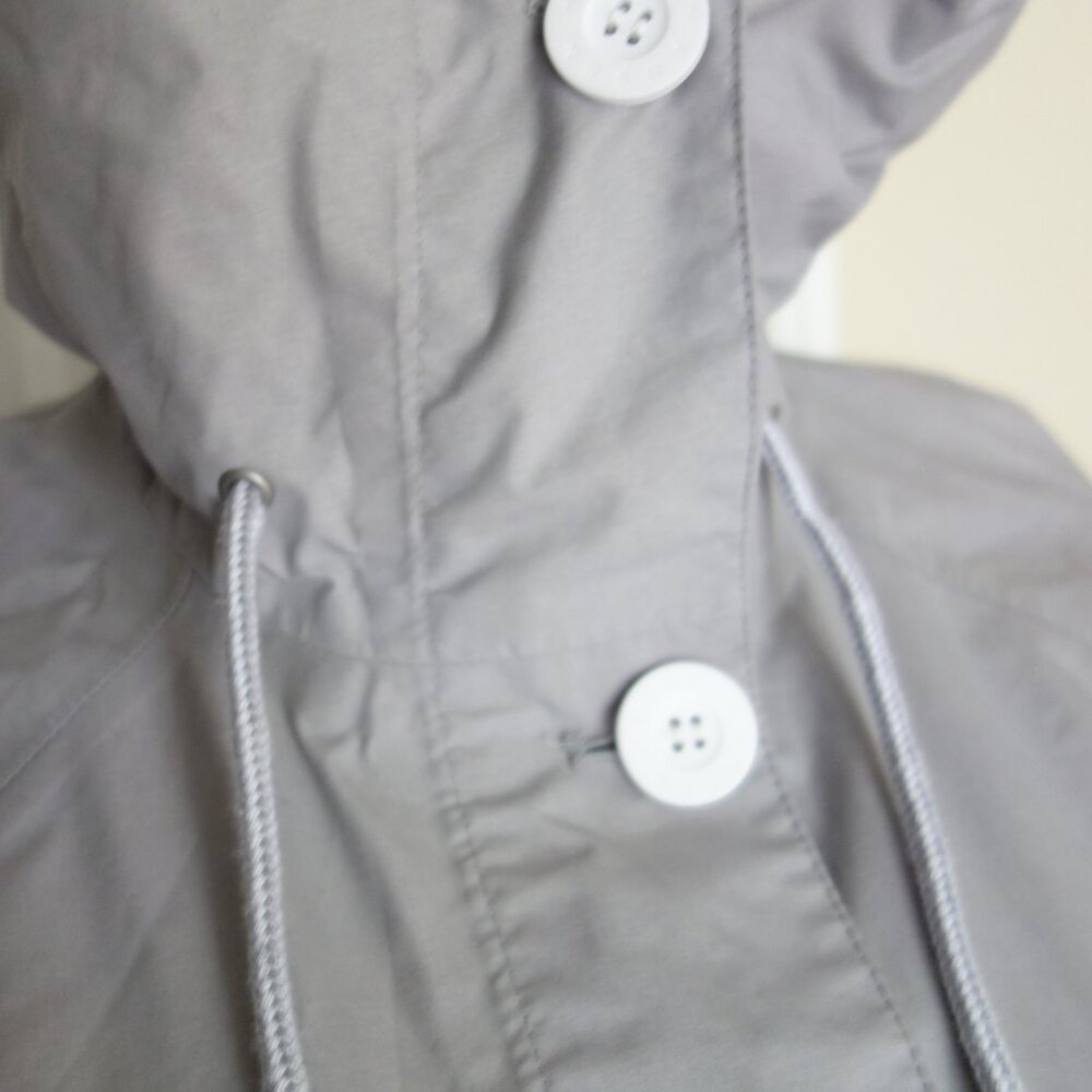 Euc Helly Hansen Elements Light Gray Raincoat Wmn… - image 5